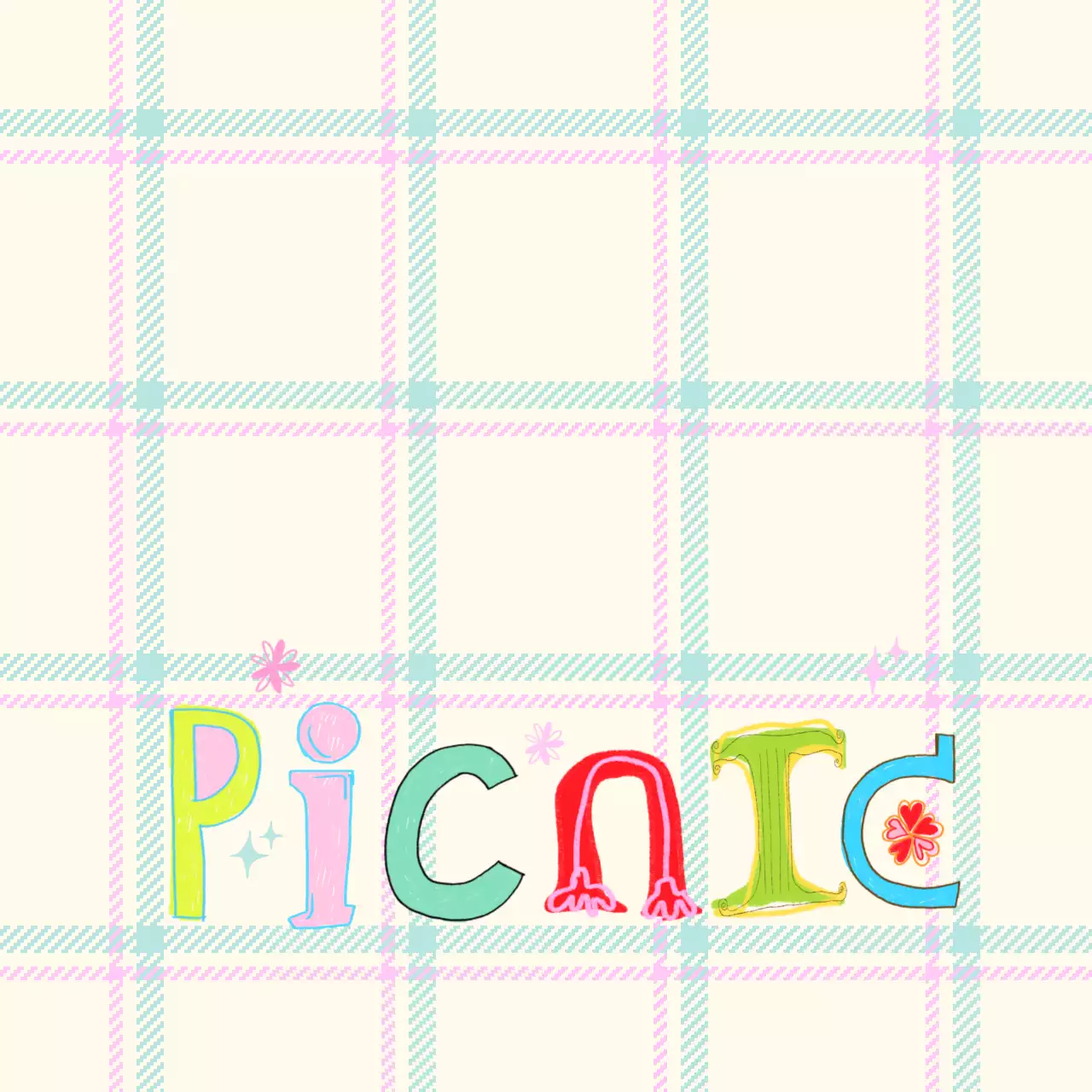 베이지 아기자기한 피크닉 홍보