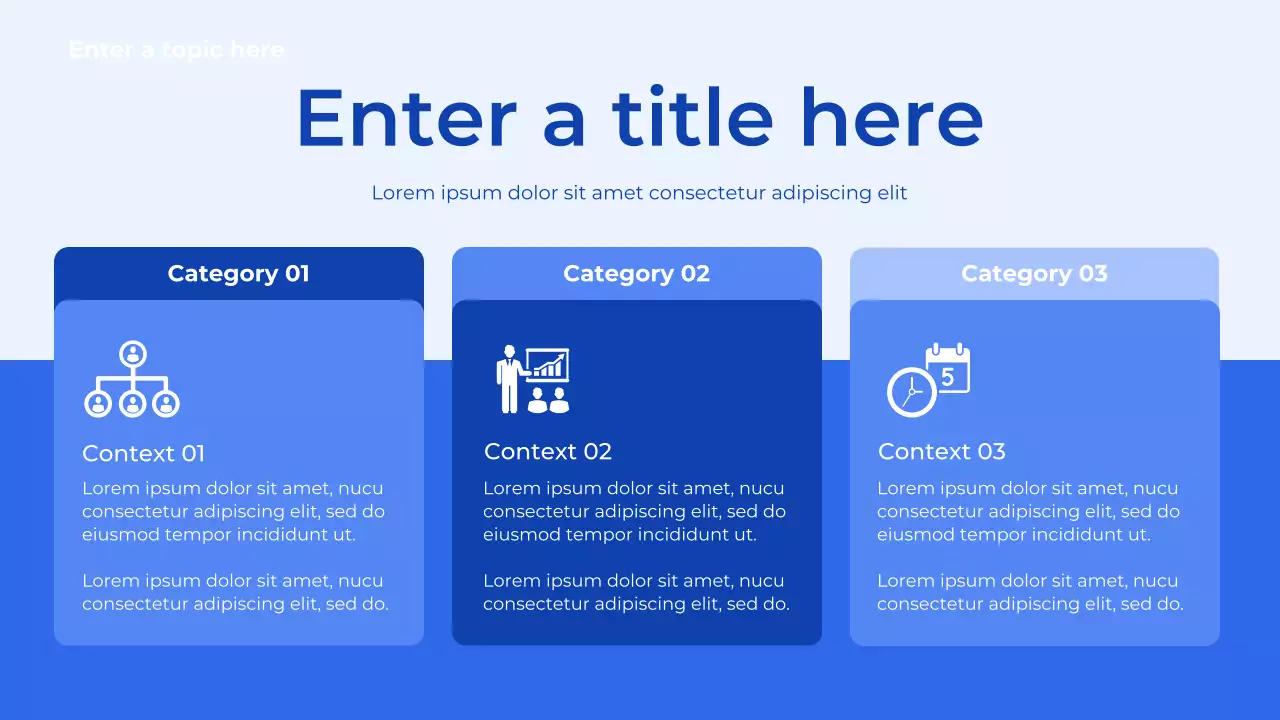Blue Professional Finance Planner Presentation