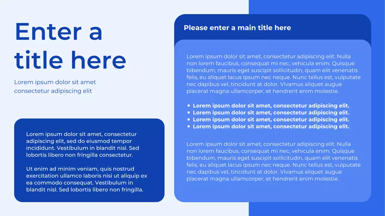 Blue Professional Finance Planner Presentation