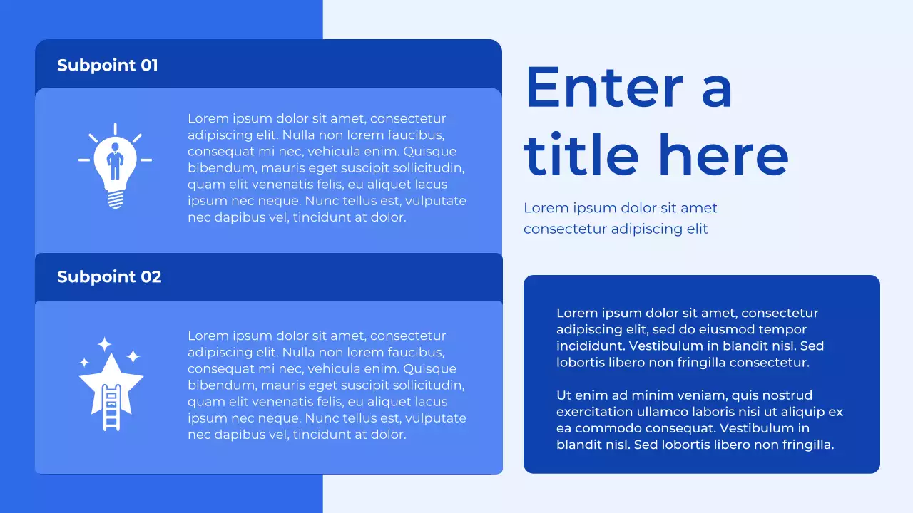 Blue Professional Finance Planner Presentation