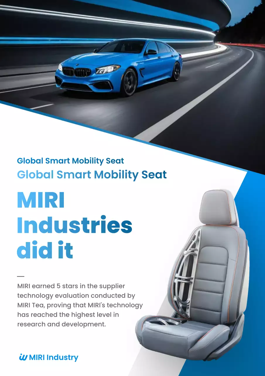 Blue Modern Car Advertisement