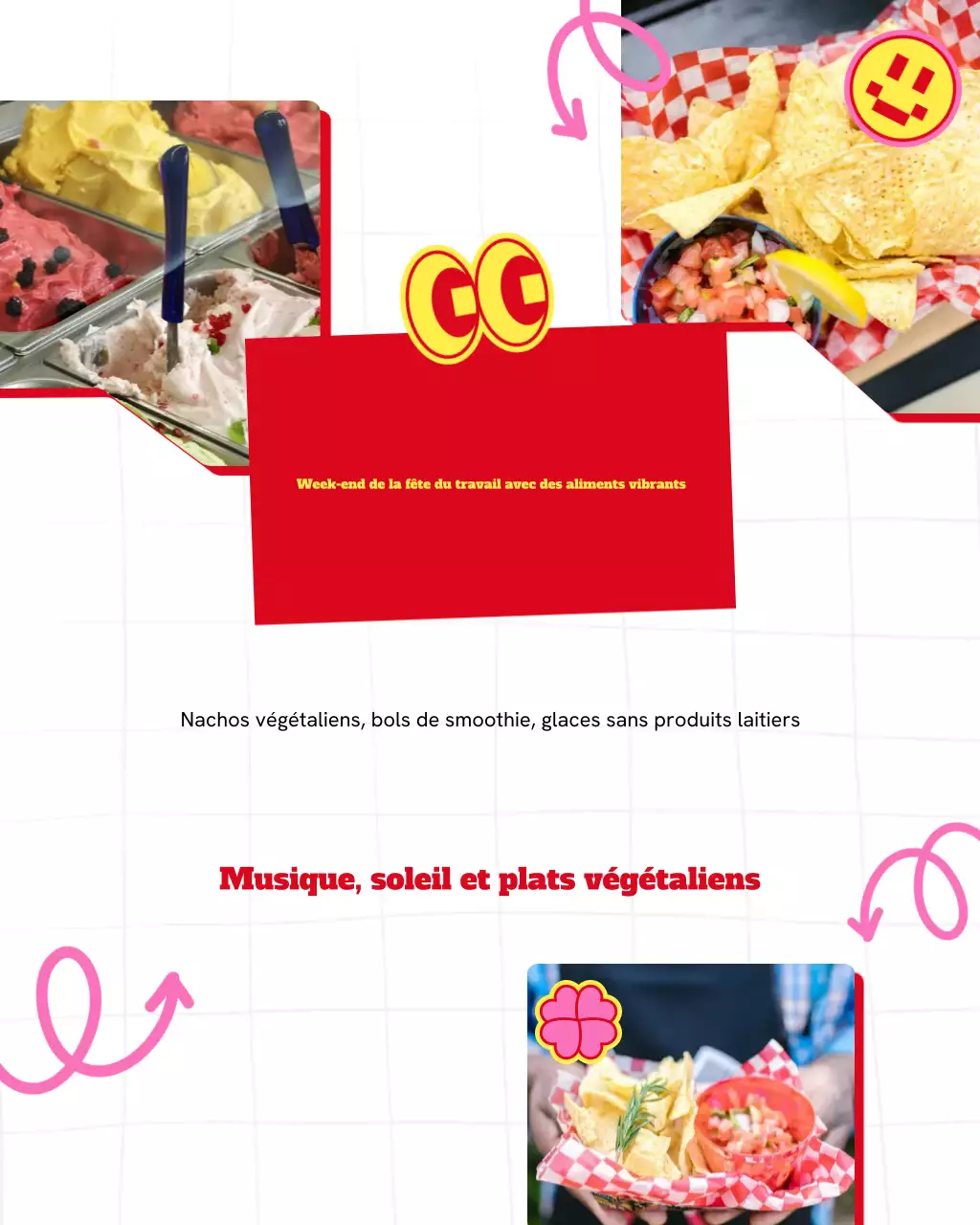 Publication Instagram de promotion de Red Trendy Food