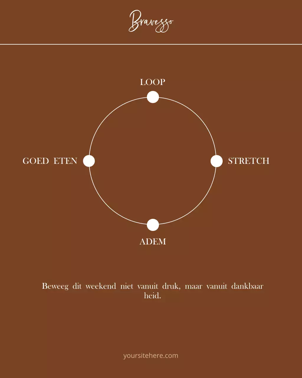 Beige Modern Fitness Advertentie Instagram Post