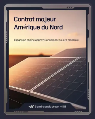 Publicité solaire moderne noire
