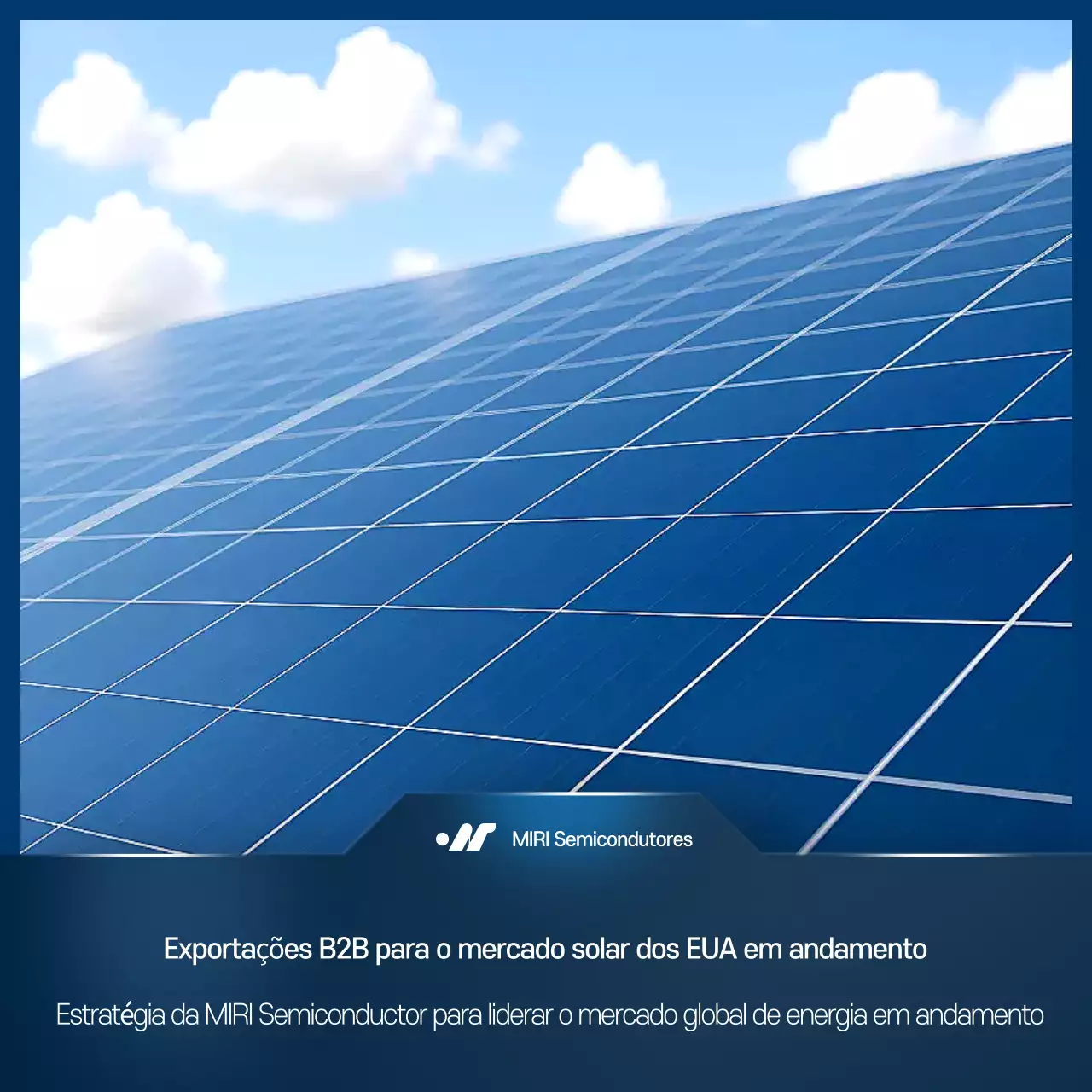 Promoção de Energia Moderna Azul