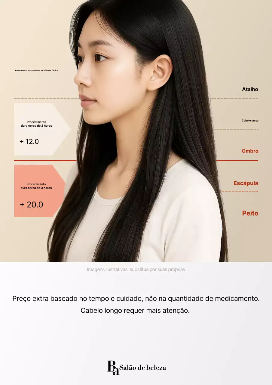 Guia de cuidados com o cabelo bege simples
