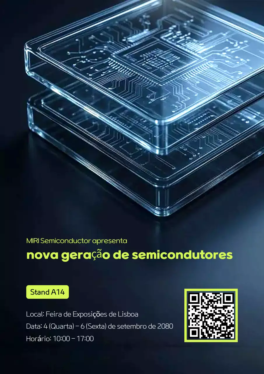 Exposição Black Modern Semiconductor