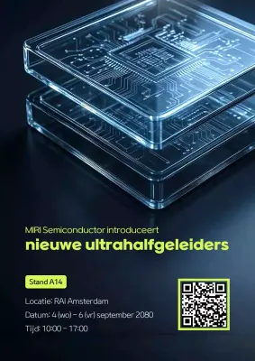 Black Modern Semiconductor-tentoonstelling