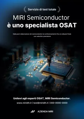 Pubblicità di Black Modern Semiconductor