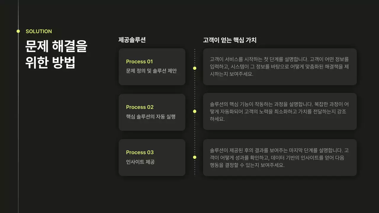 검정 모던 투자 보고서 분석 IR