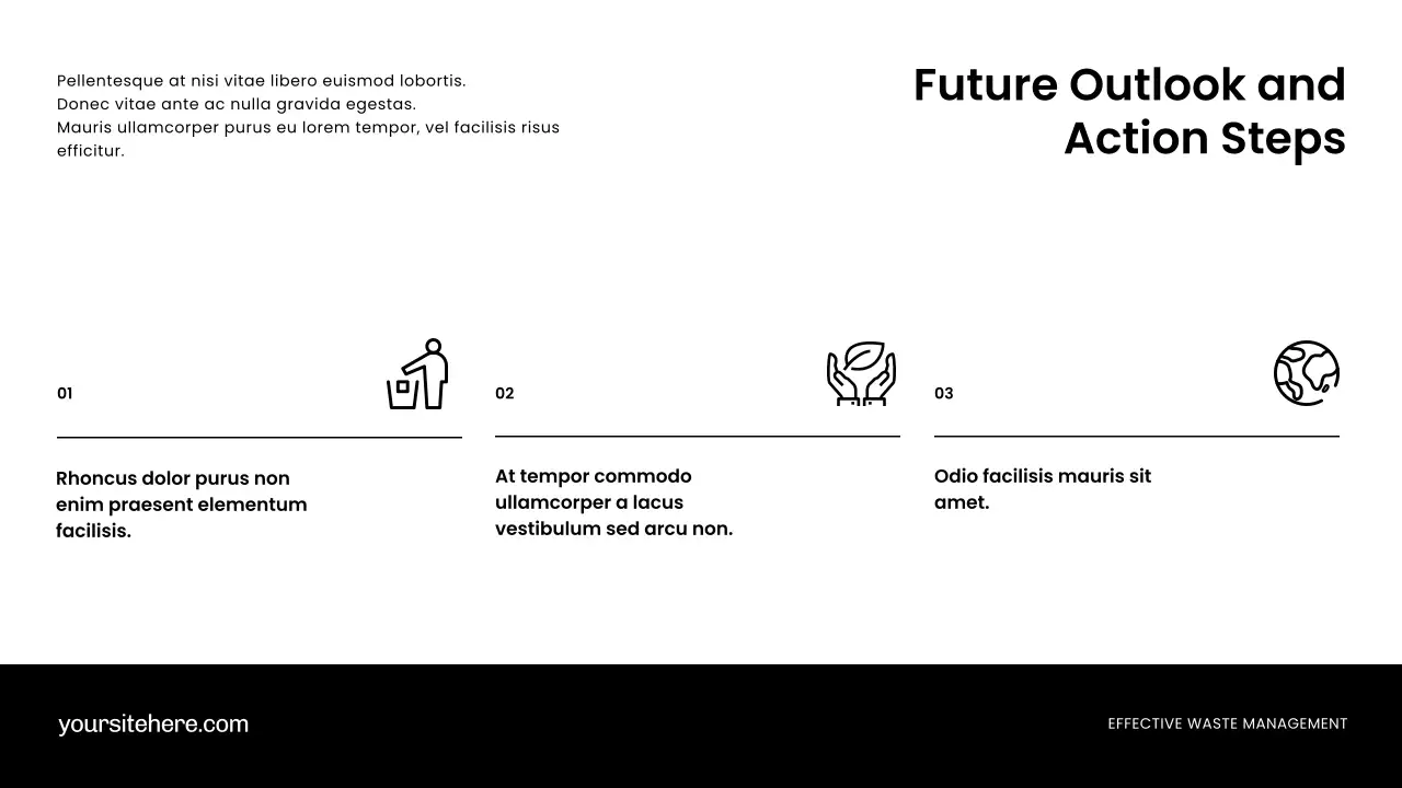 White Modern Environmental Guide Presentation