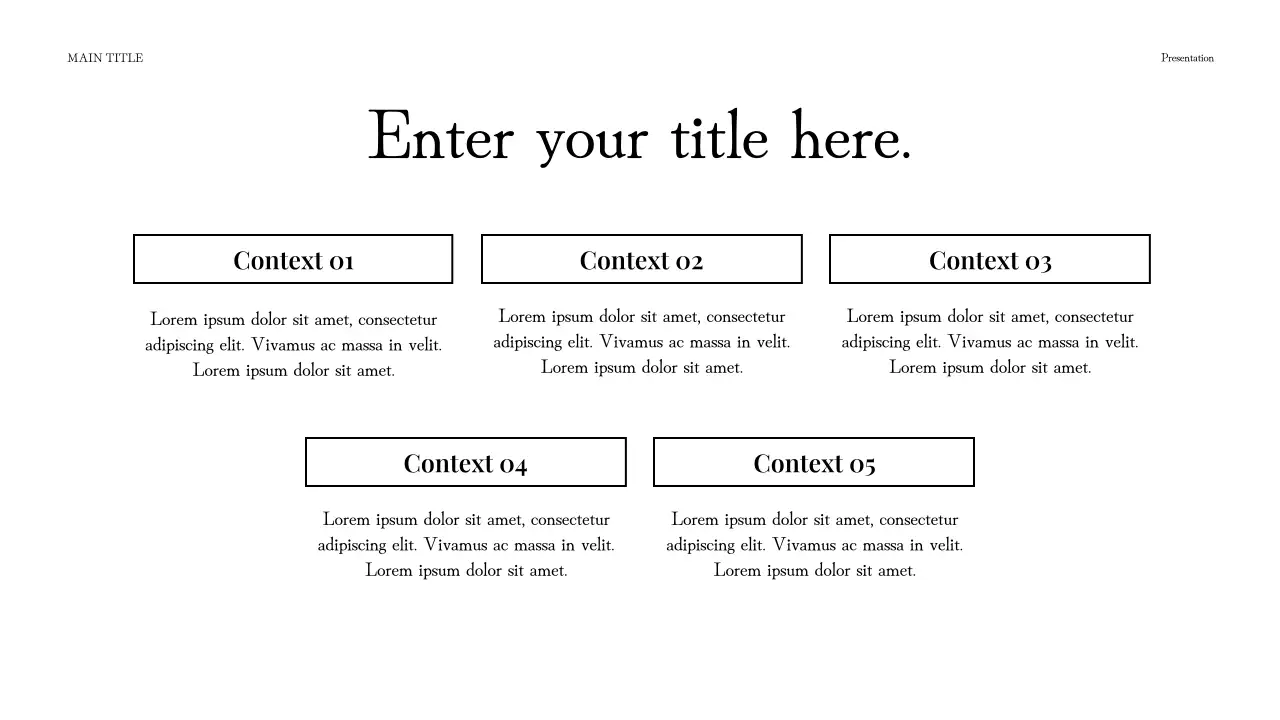 black modern fundraising document