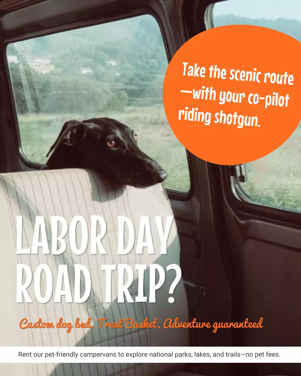 Yellow Playful Travel Advertisement Instagram Post