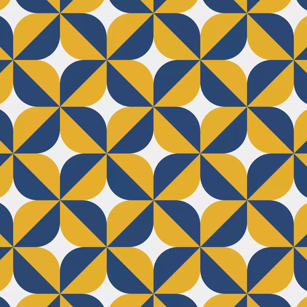 青 幾何学 模様 ラベル 反復パターン