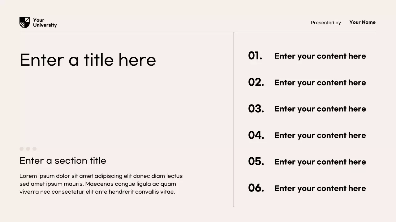 Yellow Modern Research Document Presentation