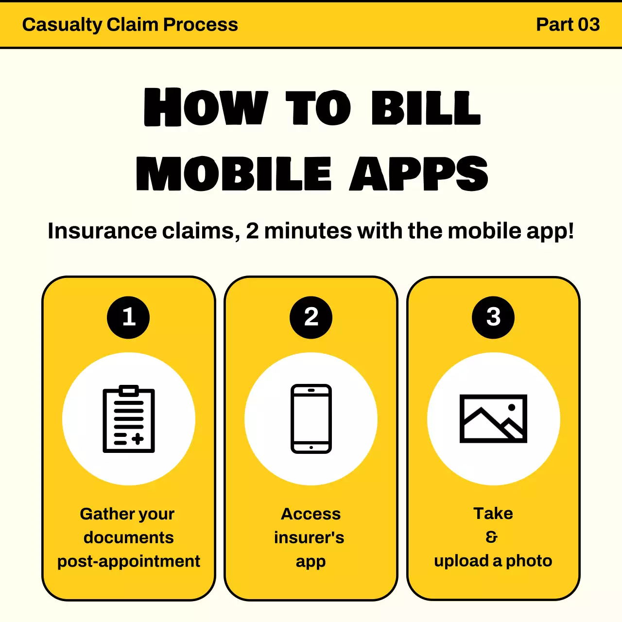 guia de seguro de quadrinhos amarelos