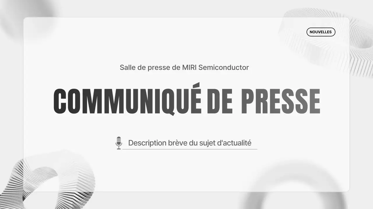 Guide d'actualités Gray Modern Semiconductor