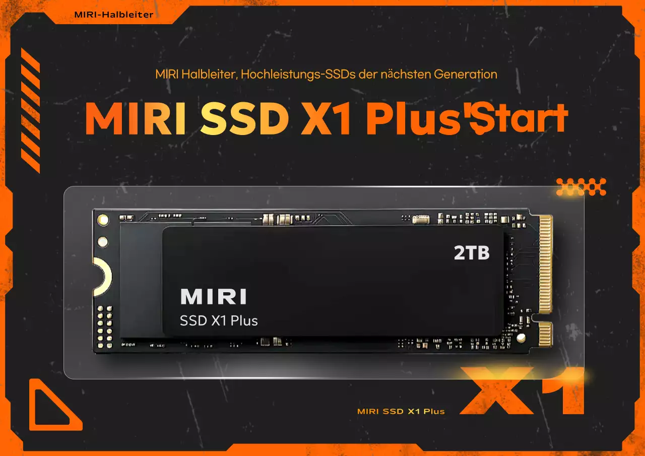 Orange Modern Semiconductor Produktwerbung