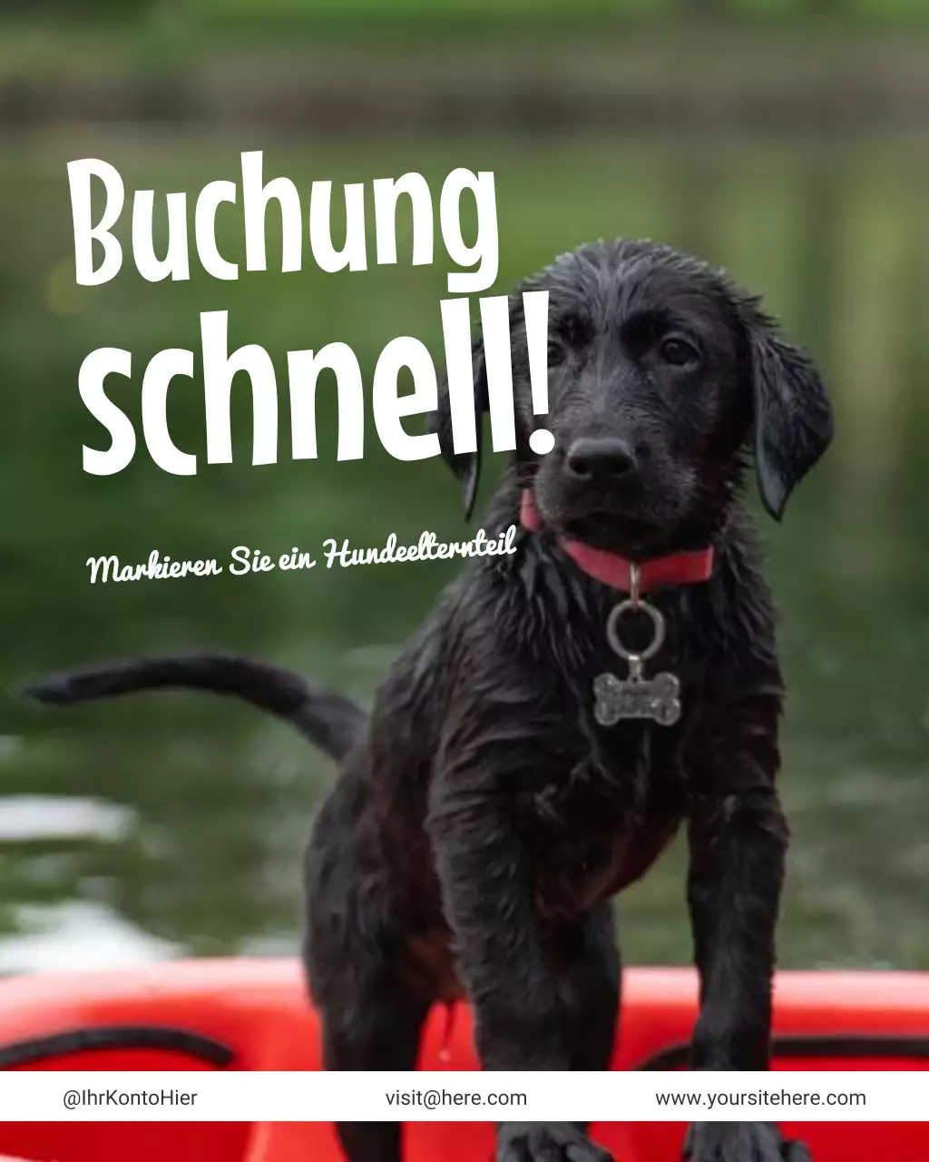 Gelber verspielter Reise-Werbungs-Instagram-Post