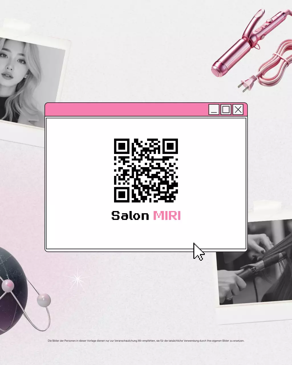 Pink Kitsch Hair Shop Aktion