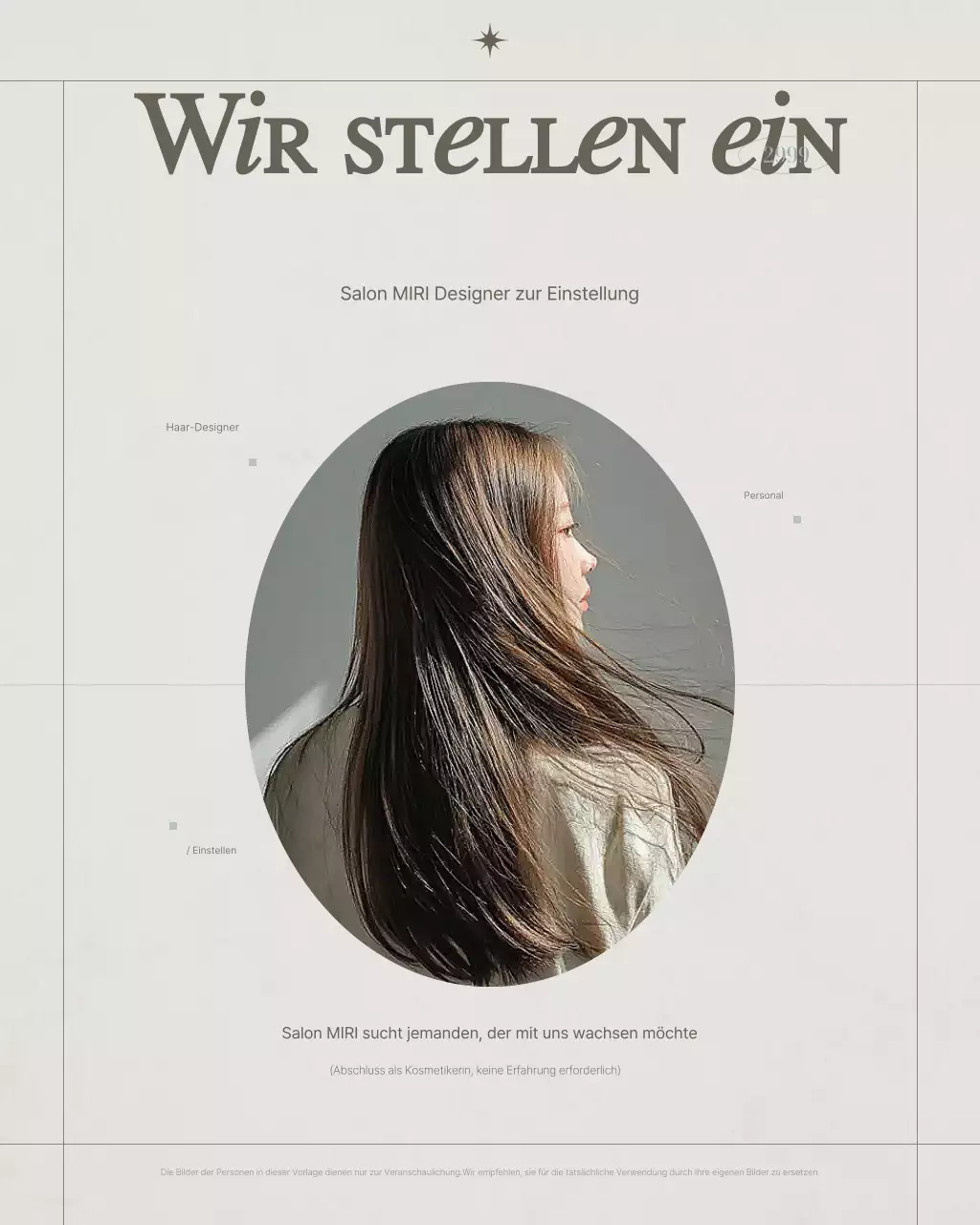 Beige Modern Beauty Blog-Werbung