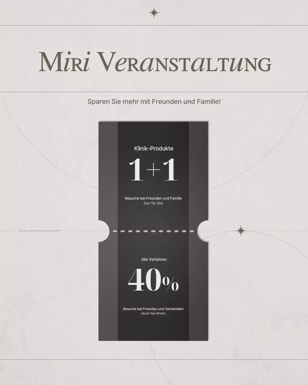 Beige Modern Beauty Blog-Werbung