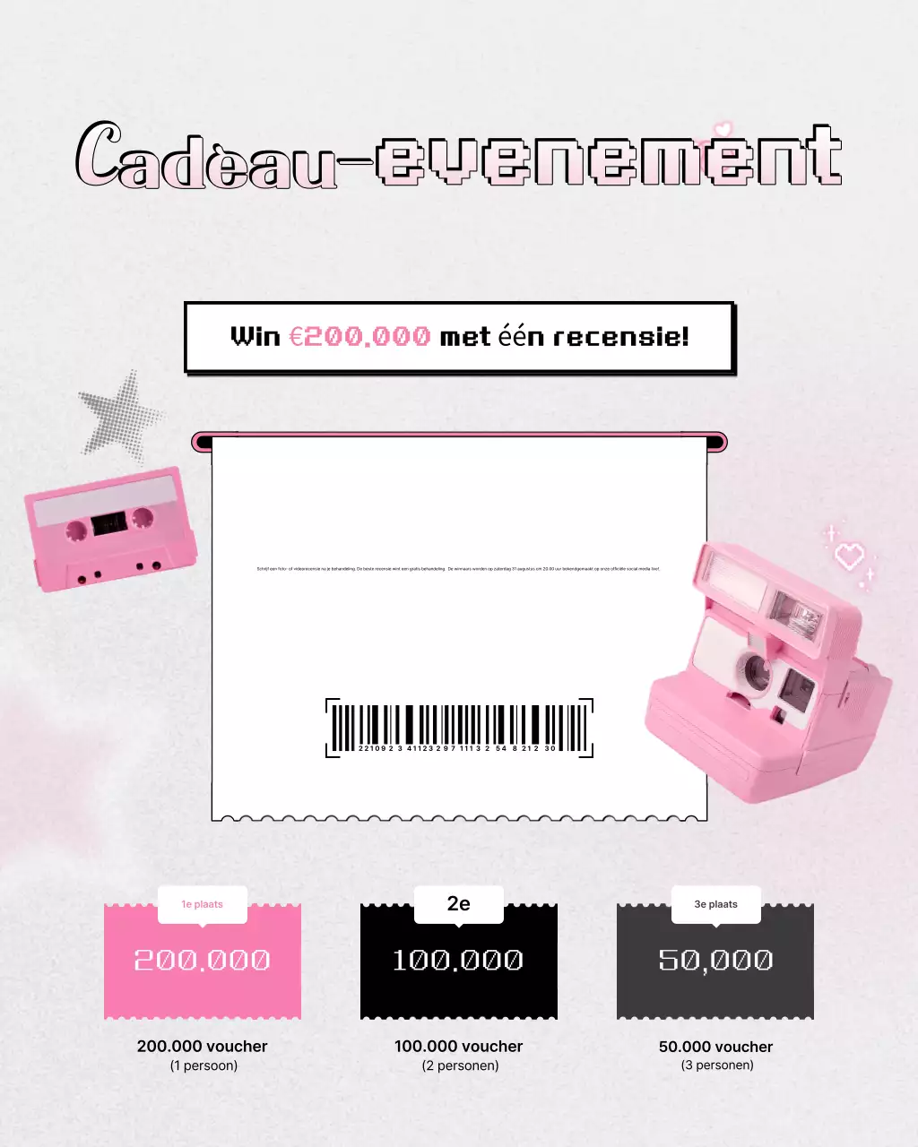 Pink Kitsch Hair Shop Promotie