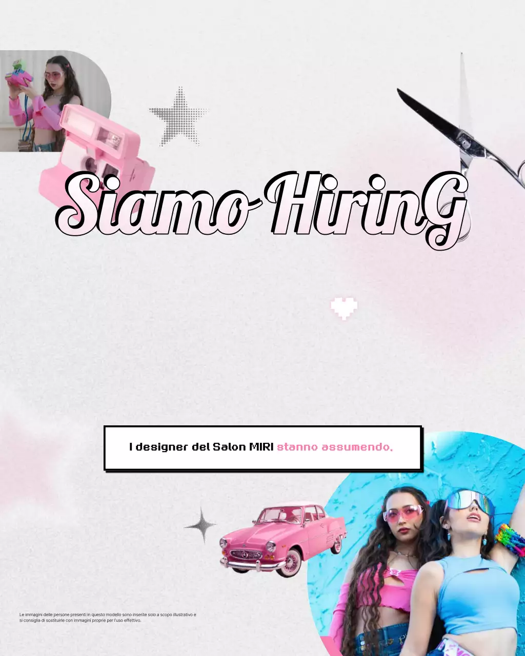 Promozione Pink Kitsch Hair Shop