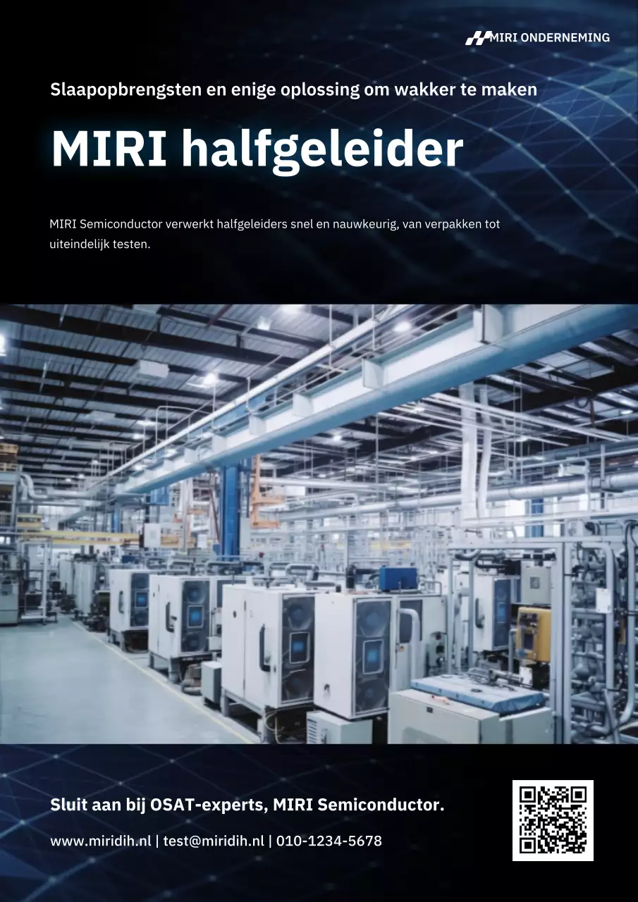 Advertentie voor Blue Modern Semiconductor