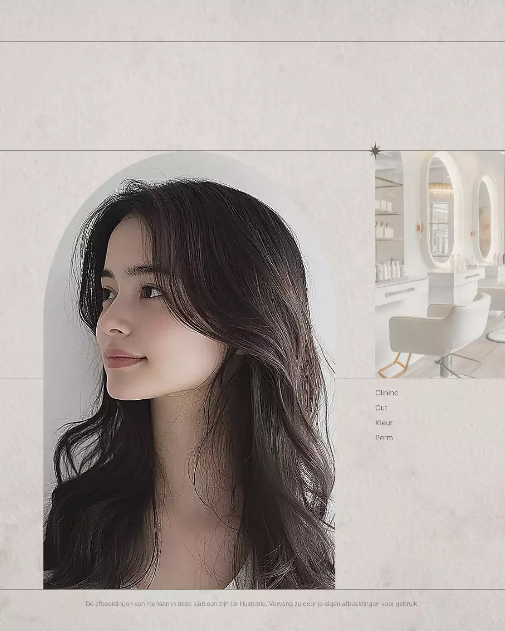 Promotie van Beige Modern Beauty Blog