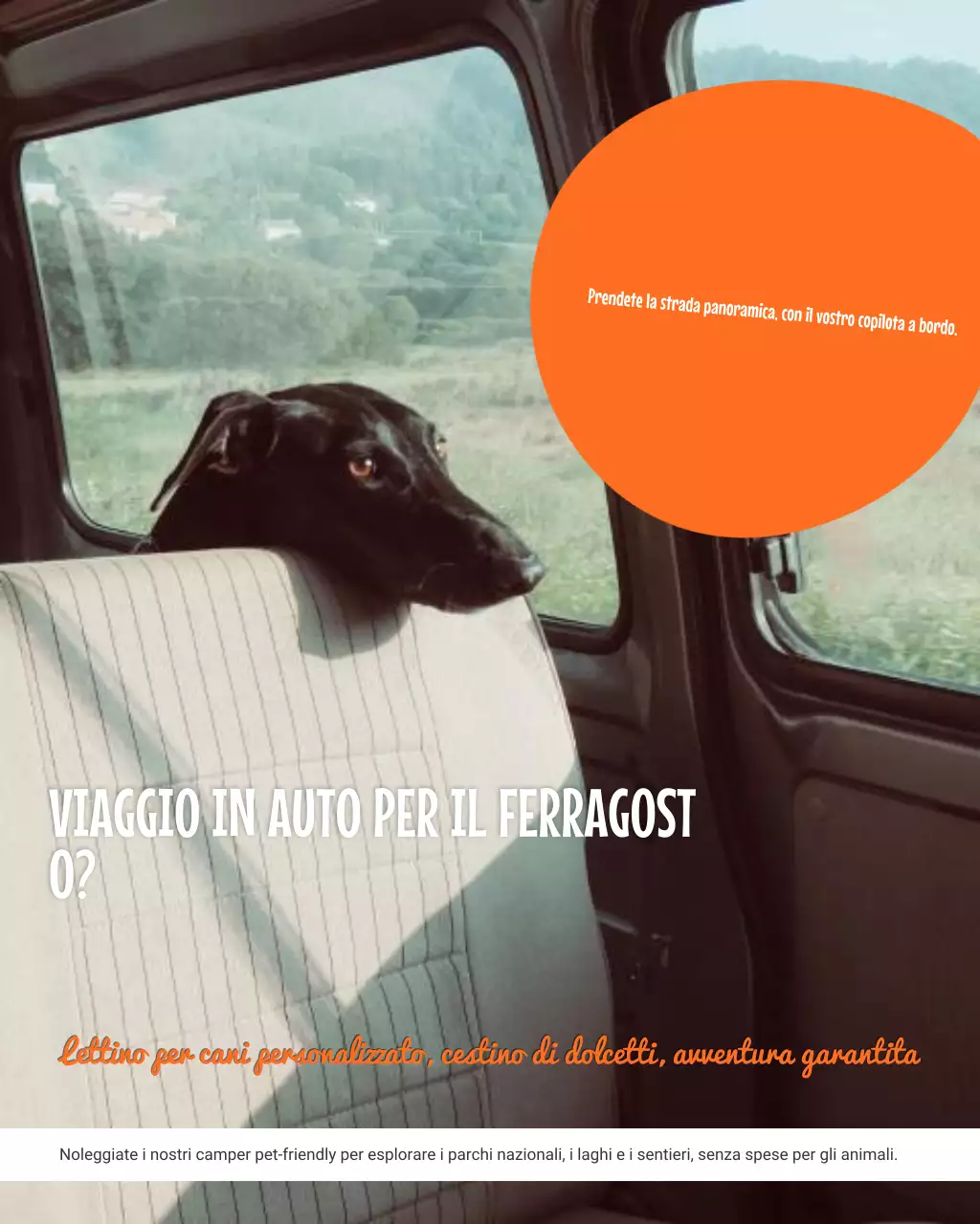 Post Instagram pubblicitario di viaggio giocoso giallo