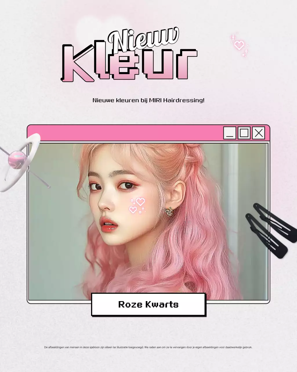 Pink Kitsch Hair Shop Promotie