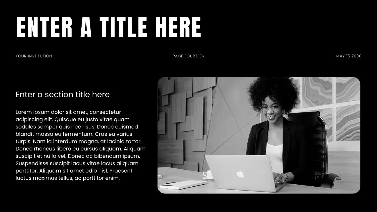 Black Professional Business Guide Presentation