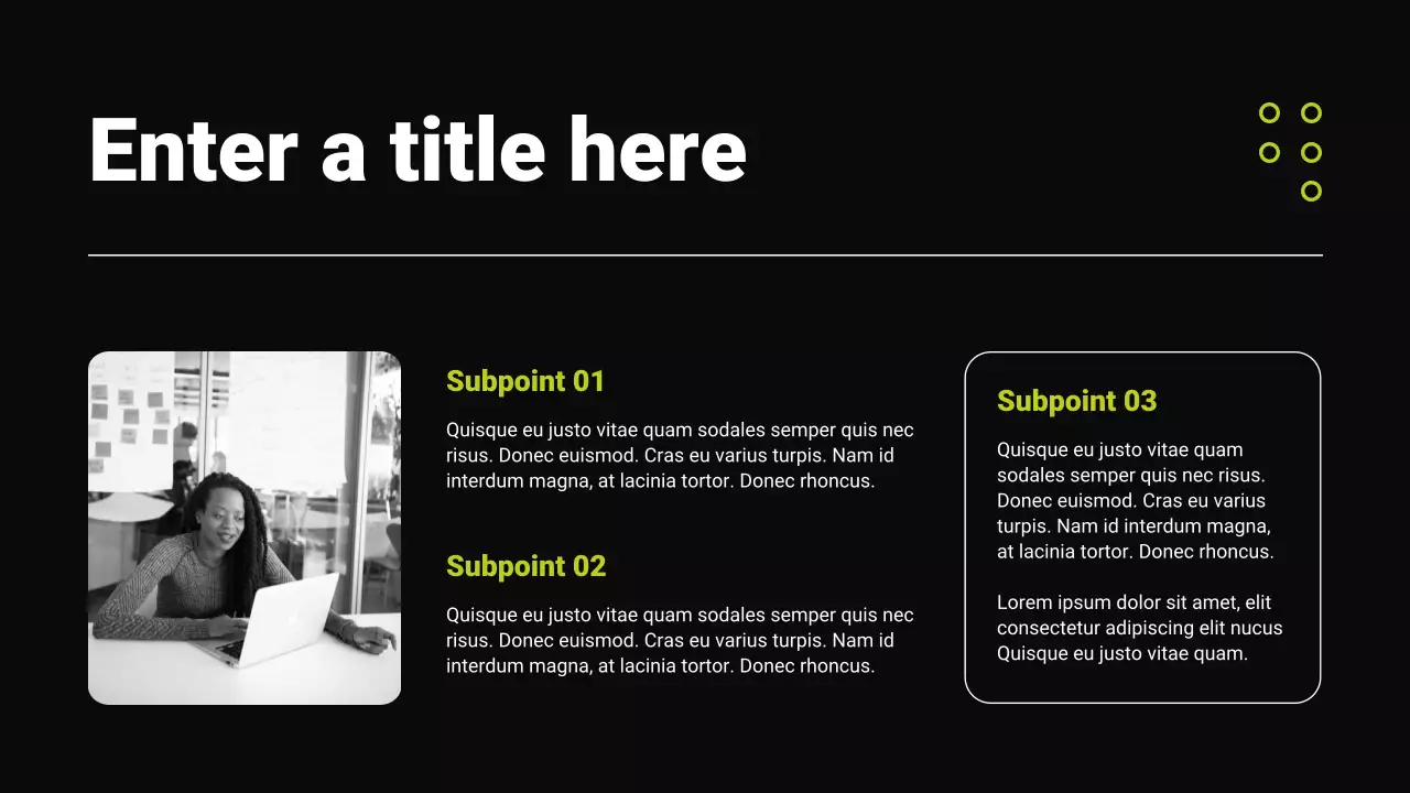 Black Modern Community Report Presentation