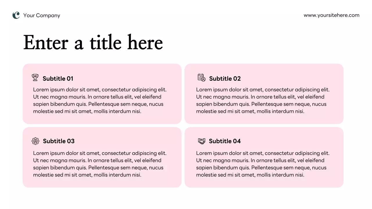 Pink Modern Marketing Proposal Presentation