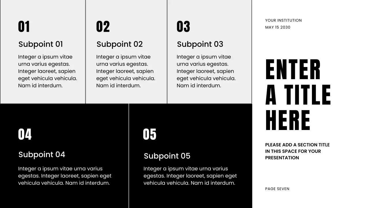 Black Professional Business Guide Presentation