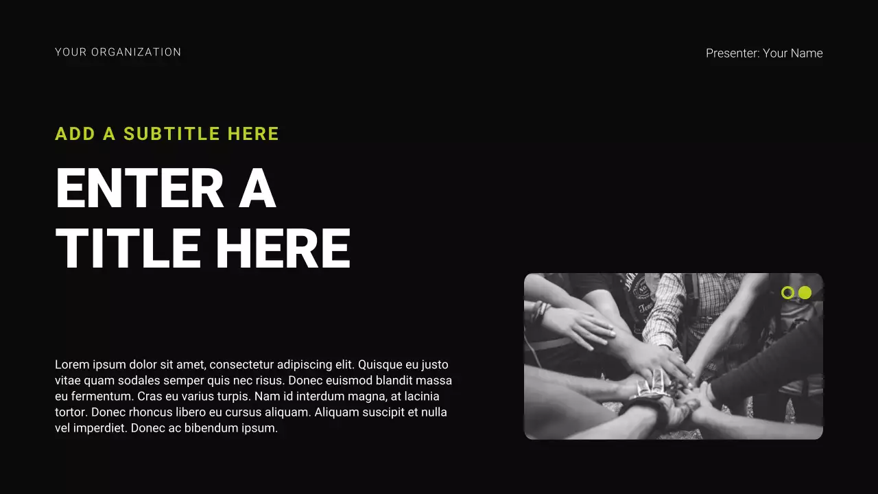 Black Modern Community Report Presentation