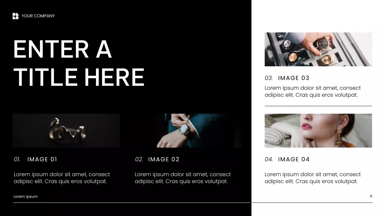 White Minimalist Marketing Presentation