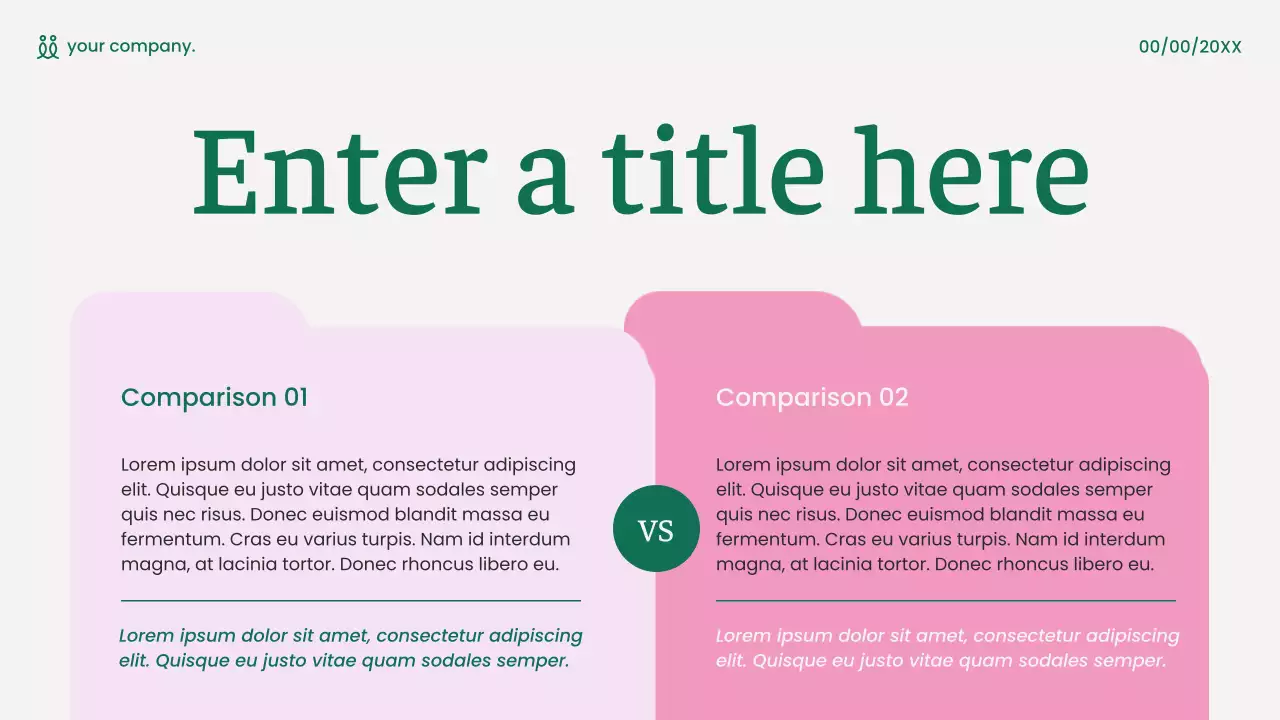 Green Minimalist Marketing Presentation