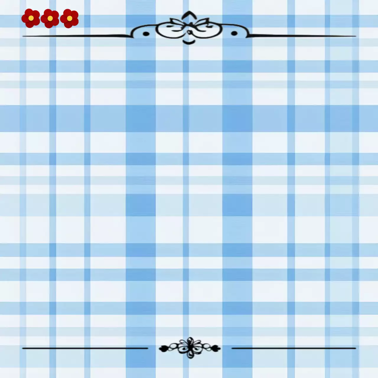 핑크 아기자기한 프레임