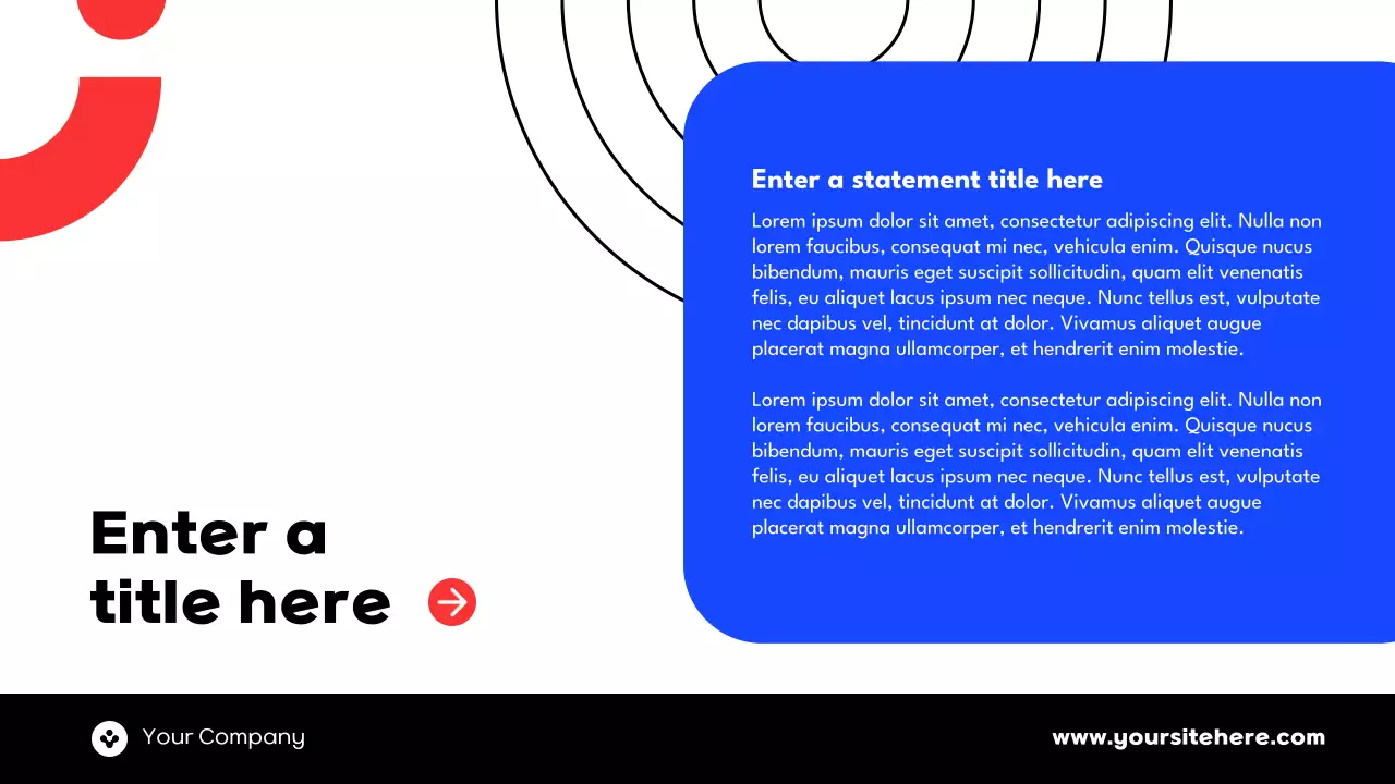 Blue Professional Finance Presentation