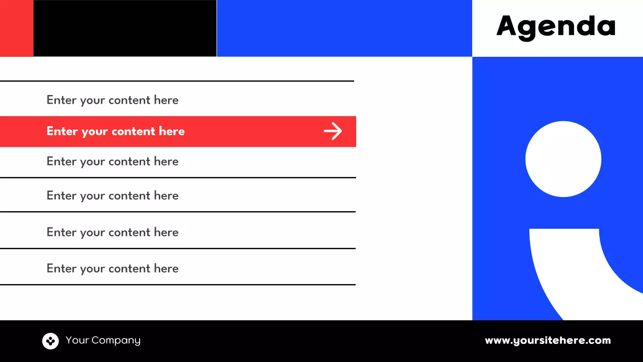 Blue Professional Finance Presentation