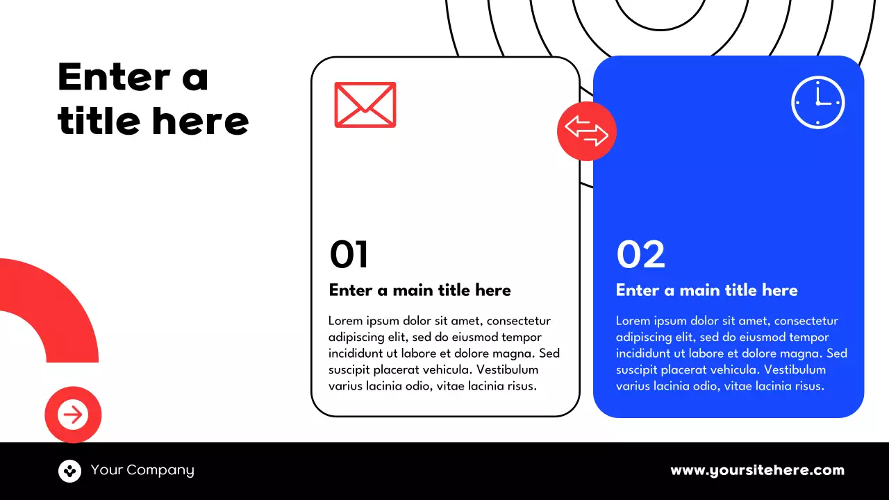 Blue Professional Finance Presentation