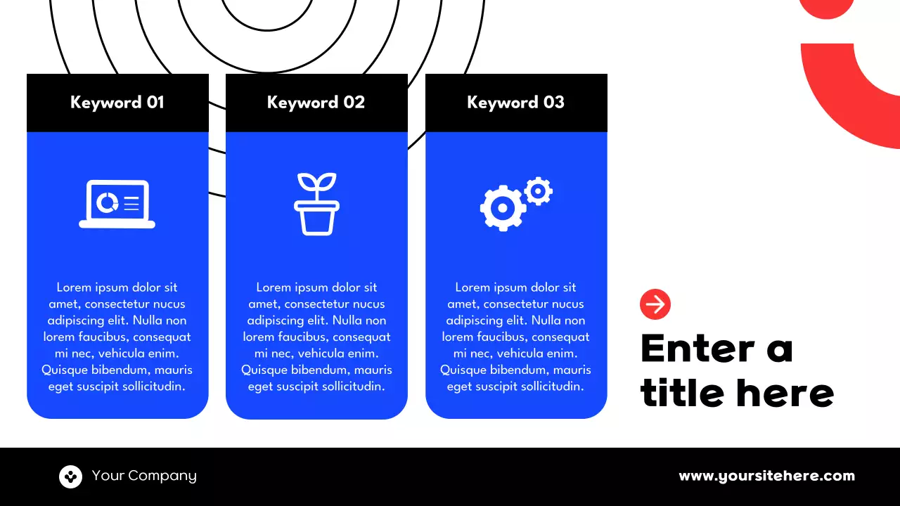 Blue Professional Finance Presentation