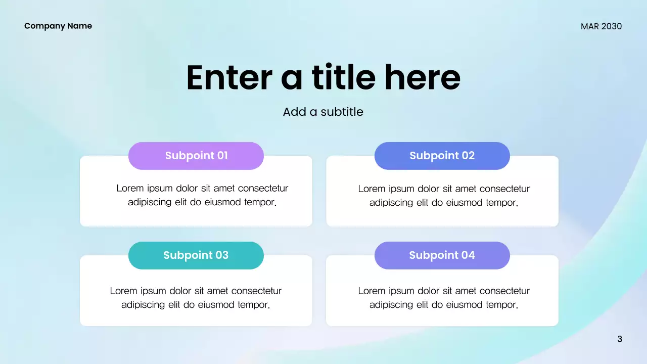 Blue Modern Project Kick-Off Meeting Presentation