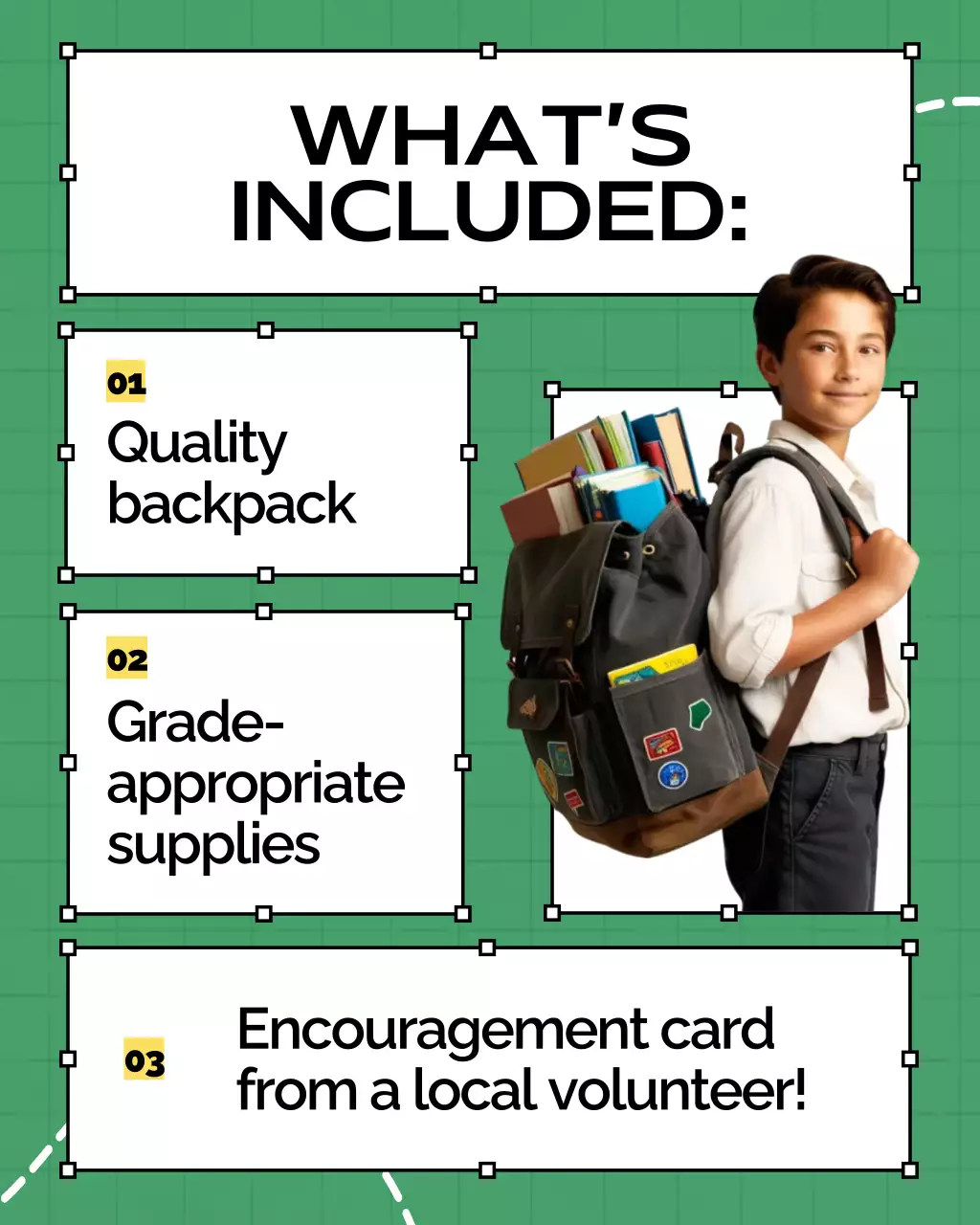 Green Modern School Promotion Instagram Post