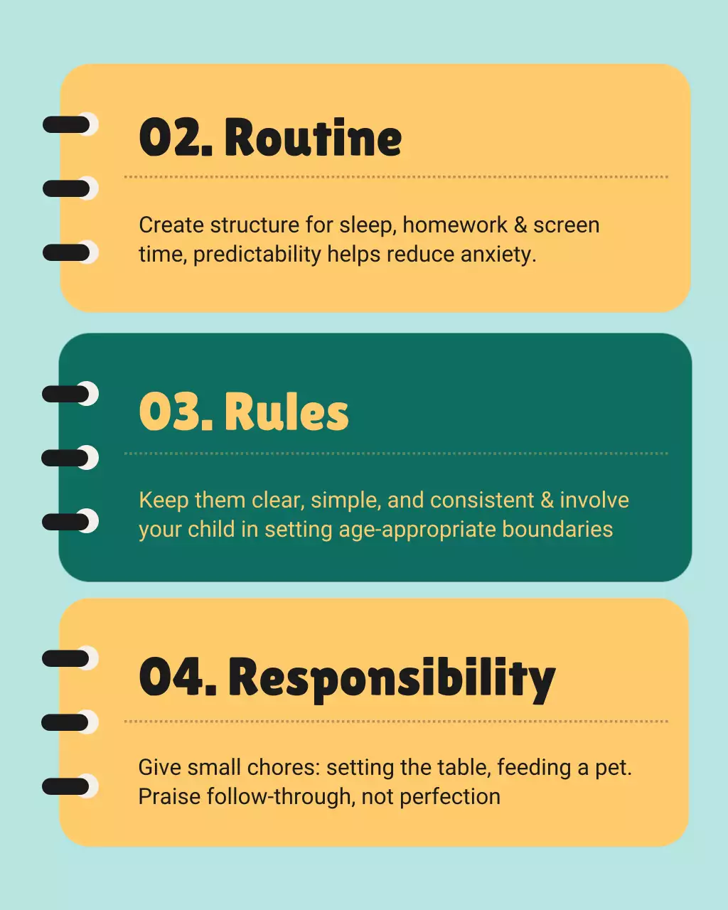 Yellow and Green Illustrative Parenting Guidance Instagram Carousel Post