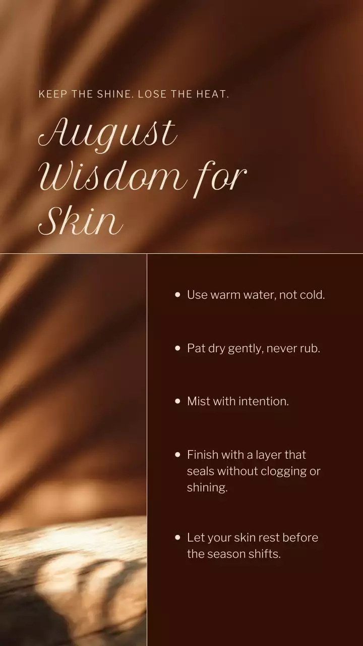 Brown Modern Skincare Promotion Instagram Story Post