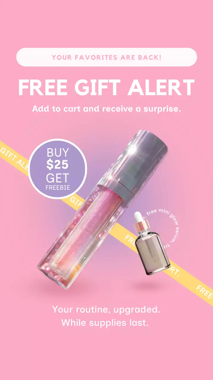 Pink Pop Makeup Promotion Instagram Story Post