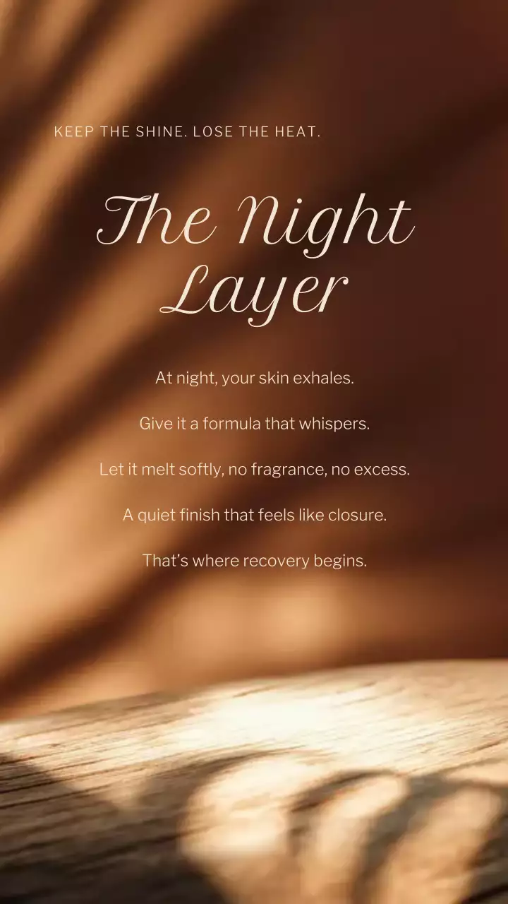 Brown Modern Skincare Promotion Instagram Story Post